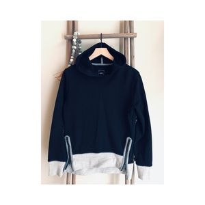 Gap Black|Grey Pullover Hoodie